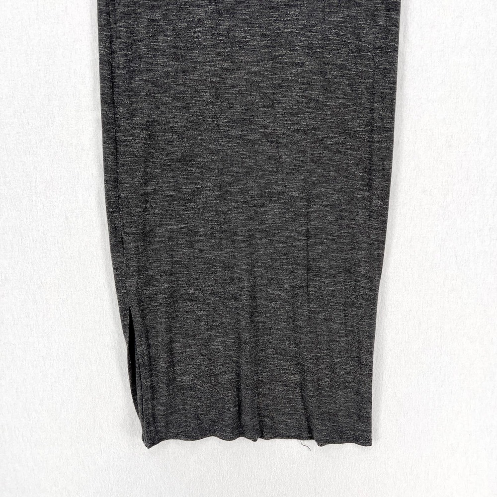 ANTHROPOLOGIE DOLAN Sarana Dress Womens Small Gray Black White Collared Belt - Picture 7 of 14